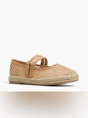 Call It Spring Woven Espadrille Mary Jane Flats – Tan | Summer Chic 6